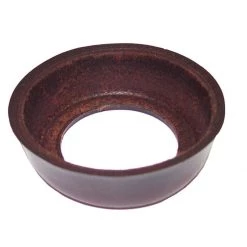 Merrill No. 711 Waterproof Cup Leather 2-1/2 IN Id, 1-5/8 IN Hole Diameter, 711CL2500