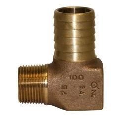 Merrill No Lead Hydrant Elbow 1 IN Insert X 3/4 IN Mip, RBHENL100