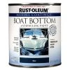 RUST-OLEUM Marine Coatings Boat Bottom Antifouling Paint, 207013, Blue, 1 Quart -Home Improvement Sales Store sftp a s assets20200305000000029