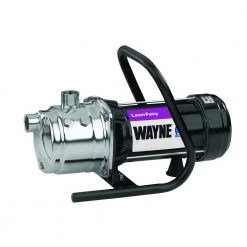 Wayne Stainless Steel Housing, 1 Hp Portable Lawn Sprinkler Pump, PLS100