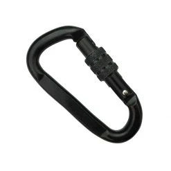 Koch Industries Locking Spring Snap, Black, BC 5/8 X4, 250443