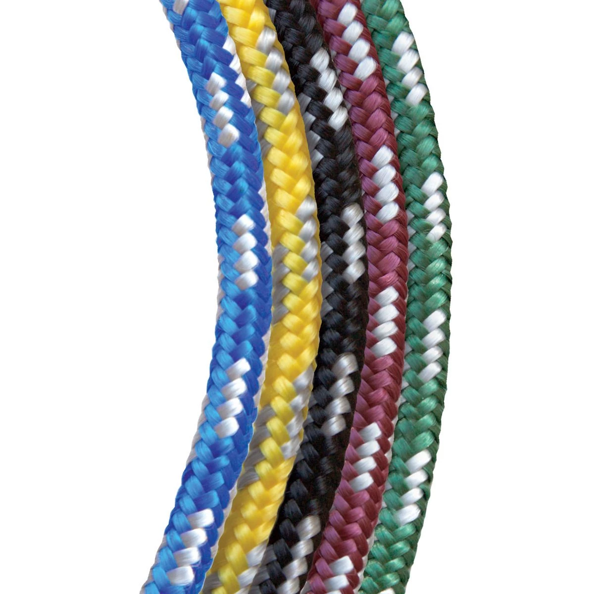 Koch Industries Polypropylene Diamond Braid Rope, #12 3/8 X 50 FT, Assorted Colors, 5171224 3 Koch Industries Polypropylene Diamond Braid Rope, #12 3/8 X 50 FT, Assorted Colors, 5171224