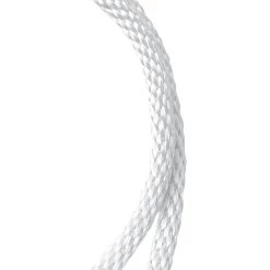 Koch Industries Nylon Solid Braided White Rope, 8 1/4 IN Diameter, 5220845, Bulk - Price Per Foot