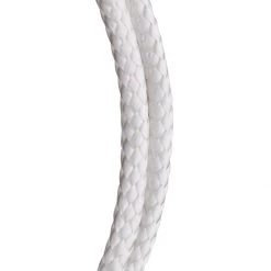Koch Industries Nylon Diamond Braid White Rope, #6 3/16 X 50 FT, 5230625