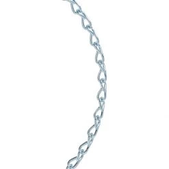 Koch Industries Single Jack Chain, Zinc Plated, #16, 775756, Bulk - Price Per Foot