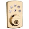 Kwikset 907 Powerbolt 2.0 Electronic Deadbolt WithSmartkey, 99070-102, Polished Brass -Home Improvement Sales Store sftp a s assets20200427000000662
