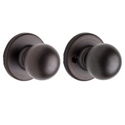 Kwikset Polo Hall / Closet Knob, 92001-510, Venetian Bronze