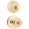 Kwikset Tylo Single-Cylinder Deadbolt Keyed Entry Door Knob,, 92420-031, Polished Brass 1 Kwikset Tylo Single-Cylinder Deadbolt Keyed Entry Door Knob,, 92420-031, Polished Brass -Home Improvement Sales Store sftp a s assets20200427000000669
