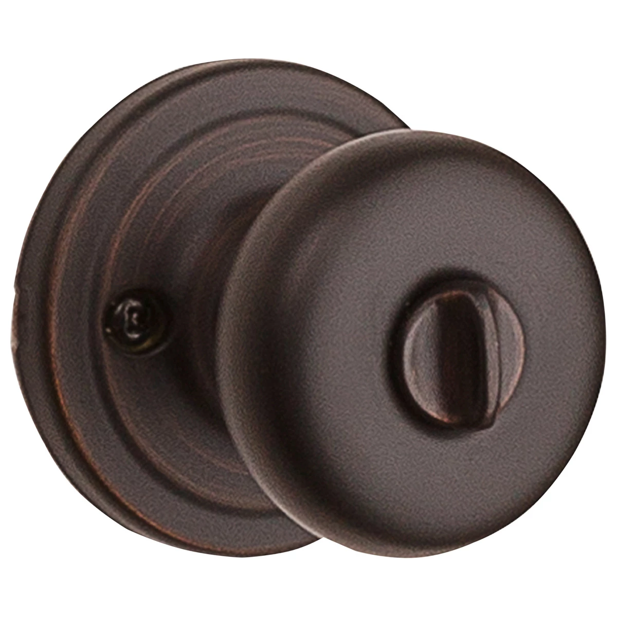 Kwikset Polo Bed / Bath Knob, 93001-867, Venetian Bronze 3 Kwikset Polo Bed / Bath Knob, 93001-867, Venetian Bronze
