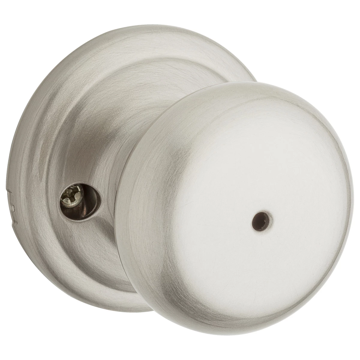 Kwikset Polo Bed / Bath Knob, 93001-875, Satin Nickel 3 Kwikset Polo Bed / Bath Knob, 93001-875, Satin Nickel