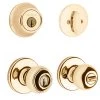 Kwikset 690 Tylo Keyed Entry Knob Single Cylinder Deadbolt Combo, 96900-253, Polished Brass 2 Kwikset 690 Tylo Keyed Entry Knob Single Cylinder Deadbolt Combo, 96900-253, Polished Brass -Home Improvement Sales Store sftp a s assets20200427000000685