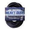 Electryx Heavy Duty Indoor / Outdoor Extension Cord, EL-5010BLA, Black, 50 FT