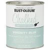 RUST-OLEUM Chalked Ultra Matte Paint, 285139, Serenity Blue, 30 OZ -Home Improvement Sales Store sftp a s assets20201016000000012