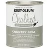 RUST-OLEUM Chalked Ultra Matte Paint, 285141, Country Gray, 30 OZ -Home Improvement Sales Store sftp a s assets20201016000000014