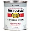RUST-OLEUM Stops Rust Oil-Based Protective Enamel, 7715502, Aluminum, 1 Quart -Home Improvement Sales Store sftp a s assets20201016000000028