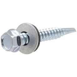 Hillman Washer Head Self Drilling Screws, 20-Pack, 41892, #12 x 1-1/2 IN