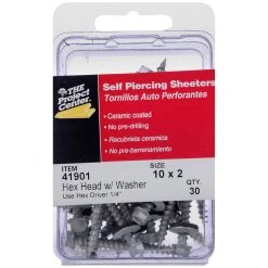Hillman Self Piercing Sheeter Screws, 30-Pack, 41901, #10 x 2 IN -Home Improvement Sales Store sftp a s assets20201209000000420