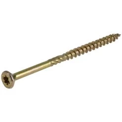 Power Pro Premium Interior Wood Screws, Star Drive, 50-Pack, 42473, #9 x 3 IN