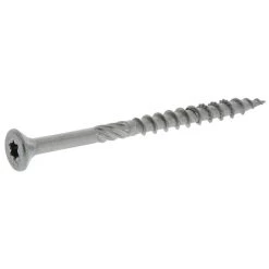 Power Pro Premium 305 Stainless Steel Wood Screws, Star Drive, 30-Pack, 42498, #10 x 2-1/2 IN