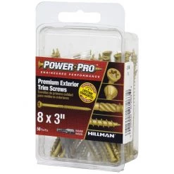 Power Pro Premium Exterior Trim Screws, Star Drive, 50-Pack, 42504, #8 x 3 IN 11 Power Pro Premium Exterior Trim Screws, Star Drive, 50-Pack, 42504, #8 x 3 IN -Home Improvement Sales Store sftp a s assets20201209000000567