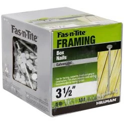 Fas-N-Tite 5LB BOX NAIL HD GALV 3-1/2 16D, 461327 9 Fas-N-Tite 5LB BOX NAIL HD GALV 3-1/2 16D, 461327 -Home Improvement Sales Store sftp a s assets20201209000000738