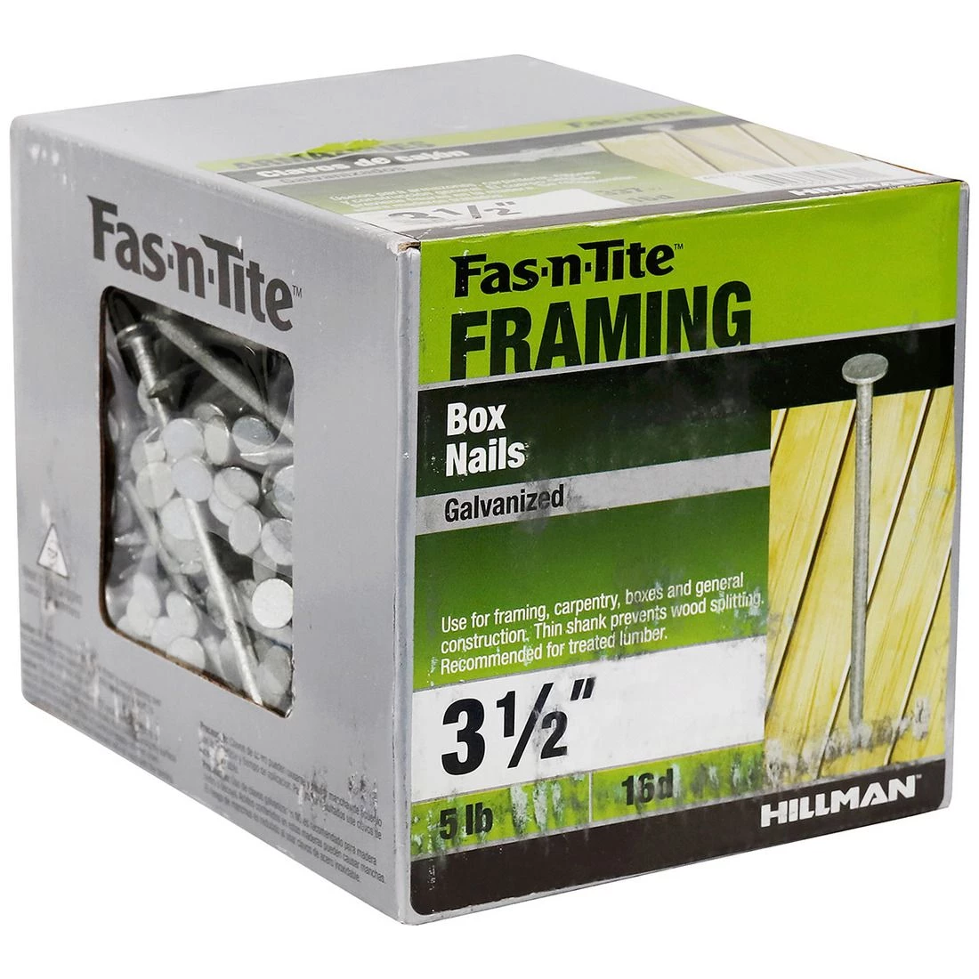 Fas-N-Tite 5LB BOX NAIL HD GALV 3-1/2 16D, 461327 6 Fas-N-Tite 5LB BOX NAIL HD GALV 3-1/2 16D, 461327 - Image 4