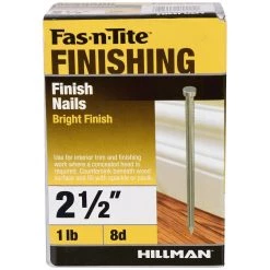 Fas-N-Tite 8D 1 LB Box Bright Finishing Nails, 461373, 2-1/2 IN -Home Improvement Sales Store sftp a s assets20201209000000858