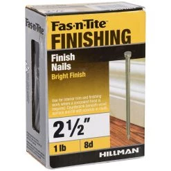 Fas-N-Tite 8D 1 LB Box Bright Finishing Nails, 461373, 2-1/2 IN -Home Improvement Sales Store sftp a s assets20201209000000860