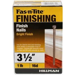 Fas-N-Tite 16D 1 LB Box Bright Finishing Nails, 461376, 3-1/2 IN -Home Improvement Sales Store sftp a s assets20201209000000876