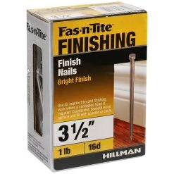 Fas-N-Tite 16D 1 LB Box Bright Finishing Nails, 461376, 3-1/2 IN -Home Improvement Sales Store sftp a s assets20201209000000878
