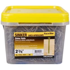 Fas-N-Tite 30 LB Bucket Vinyl Coated Sinker Nails, 461416, 2-3/8 IN -Home Improvement Sales Store sftp a s assets20201209000000958
