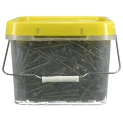 Fas-N-Tite 16D 30 LB Bucket Vinyl Coated Sinker Nails, 461426, 3-1/4 IN -Home Improvement Sales Store sftp a s assets20201209000001017