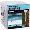 Fas-N-Tite 11 Gauge 5 LB Box Electro-Galvanized Roofing Nails, 461456, 1 IN -Home Improvement Sales Store sftp a s assets20201209000001068
