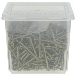 Power Pro Premium Exterior Wood Screws, Star Drive, 5 LB Box, 48608, #8 x 2 IN -Home Improvement Sales Store sftp a s assets20201209000001441