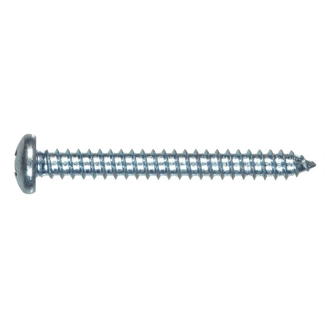 Hillman Zinc Pan Head Phillips Sheet Metal Screws, 6-Pack, 5525, #14 x 1 IN 4 Hillman Zinc Pan Head Phillips Sheet Metal Screws, 6-Pack, 5525, #14 x 1 IN - Image 2