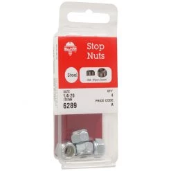 Hillman Fas-Pak Zinc-Plated Nylon USS Insert Stop Coarse Nut, 6289, 1/4 IN - 20 -Home Improvement Sales Store sftp a s assets20201209000001714