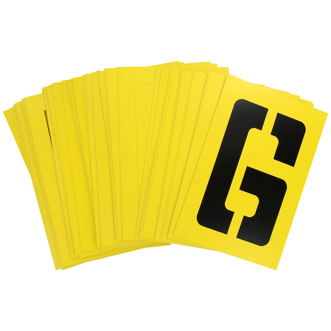 Hillman Letters and Numbers Stencil Pack, 839728, 6 IN 4 Hillman Letters and Numbers Stencil Pack, 839728, 6 IN - Image 2