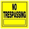 Hillman No Trespassing Sign, 840165, 11 IN x 11 IN -Home Improvement Sales Store sftp a s assets20201209000002038