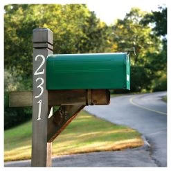 Hillman Nail-On Reflective Plastic House Number, 841596, 4 IN -Home Improvement Sales Store sftp a s assets20201209000002060