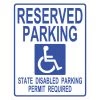 Hillman Handicapped Parking Sign, 842188, 19 IN x 15 IN -Home Improvement Sales Store sftp a s assets20201209000002065