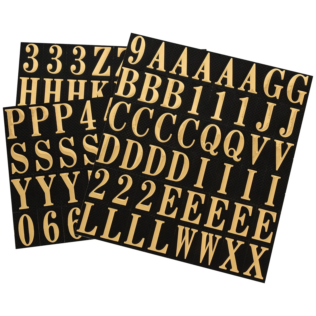 Hillman Square Cut Self Adhesive Letters & Numbers, 842266, 1 IN 4 Hillman Square Cut Self Adhesive Letters & Numbers, 842266, 1 IN - Image 2