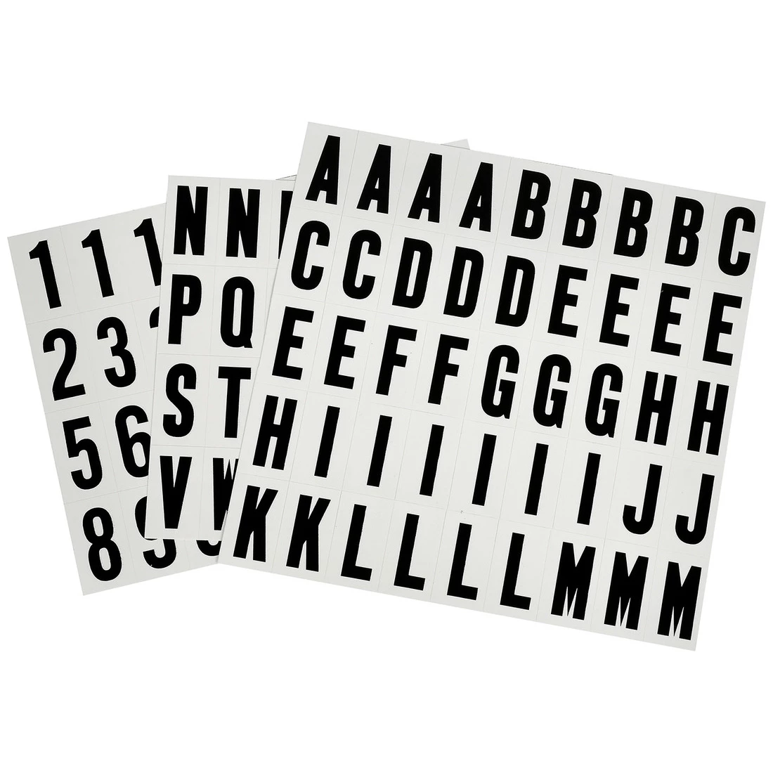 Hillman Square Cut Self Adhesive Letters, 842286, 1 IN 4 Hillman Square Cut Self Adhesive Letters, 842286, 1 IN - Image 2