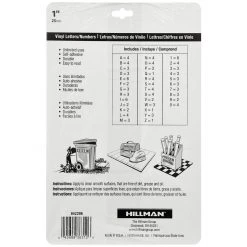 Hillman Square Cut Self Adhesive Letters, 842286, 1 IN 7 Hillman Square Cut Self Adhesive Letters, 842286, 1 IN -Home Improvement Sales Store sftp a s assets20201209000002099