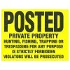 Hillman Posted Private Property Tyvek Sign 100 Pack, 845771, 11 IN x 11 IN -Home Improvement Sales Store sftp a s assets20201209000002114