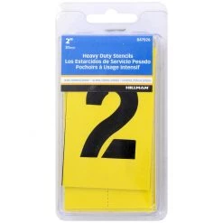 Hillman Letters and Numbers Stencil Pack, 847026, 2 IN 7 Hillman Letters and Numbers Stencil Pack, 847026, 2 IN -Home Improvement Sales Store sftp a s assets20201209000002116