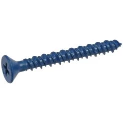 Tapper 1/4 IN D Flat-Head Phillips Tapper Concrete Screw Anchors, 8980, 1-3/4 IN