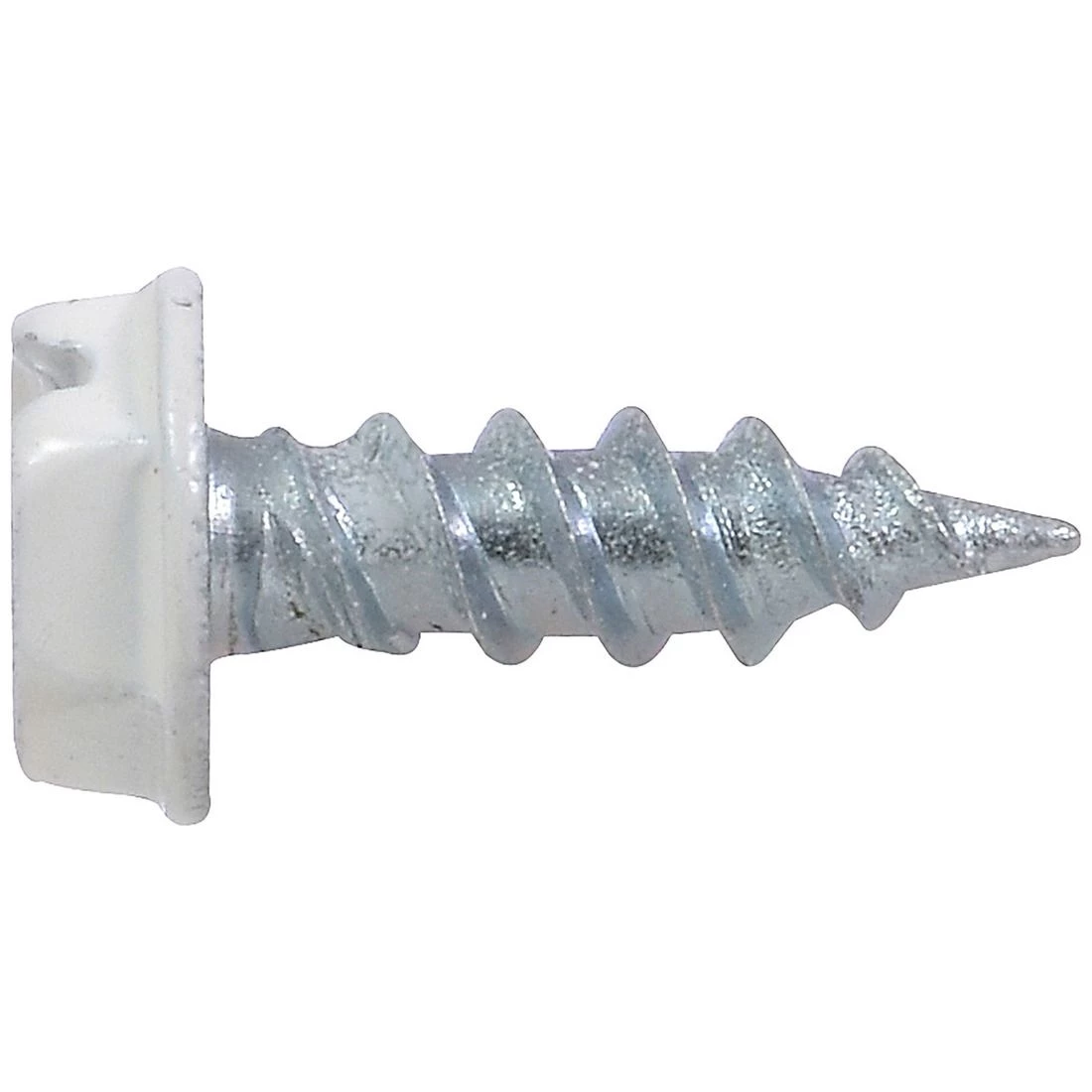 Hillman Slotted Hex Painted Head Gutter Assembly Screws, 9495, #7 x 1/2 IN 4 Hillman Slotted Hex Painted Head Gutter Assembly Screws, 9495, #7 x 1/2 IN - Image 2