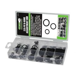 Grip Nitrile O-Ring Assortment MM, 225-Piece, 43236