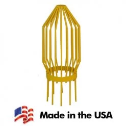 Agri Drain Standard Yellow Bar Guard, BG06, 6 IN