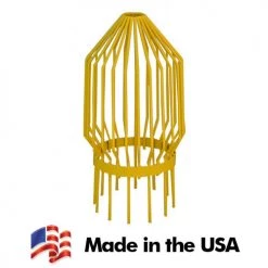 Agri Drain Standard Yellow Bar Guard, BG08, 8 IN